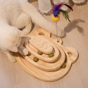Transform Playtime with the Cat Scratcher Maze Ball Toy