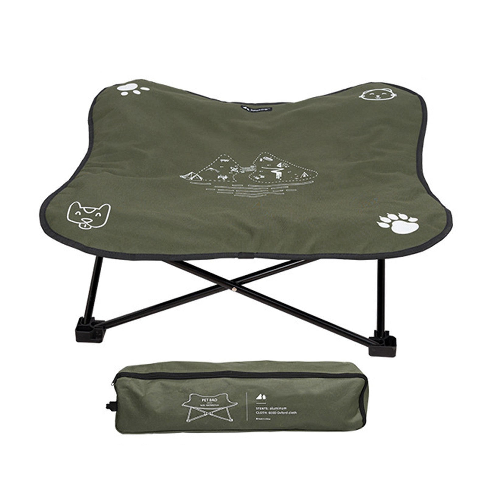 Give Your Pet the Ultimate Comfort with Our Outdoor Folding Bed!