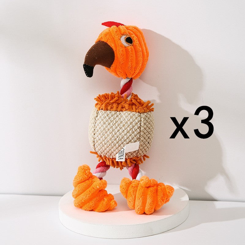 Pet Donkey Shape Chew Toy