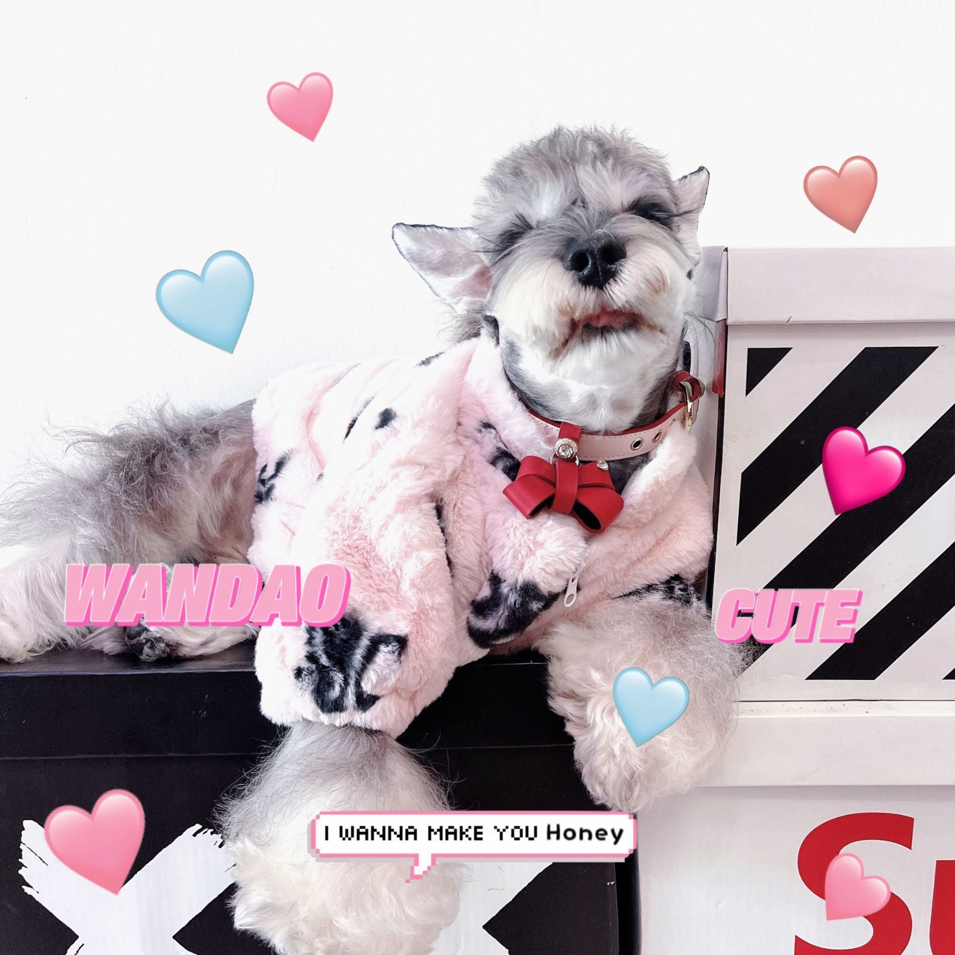 Pet Clothing Fluffy Warm Coat