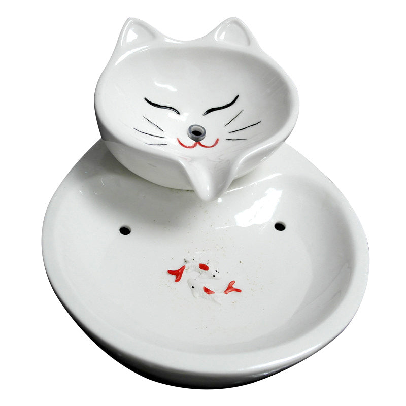 Ceramic Pet Cat Water Dispenser