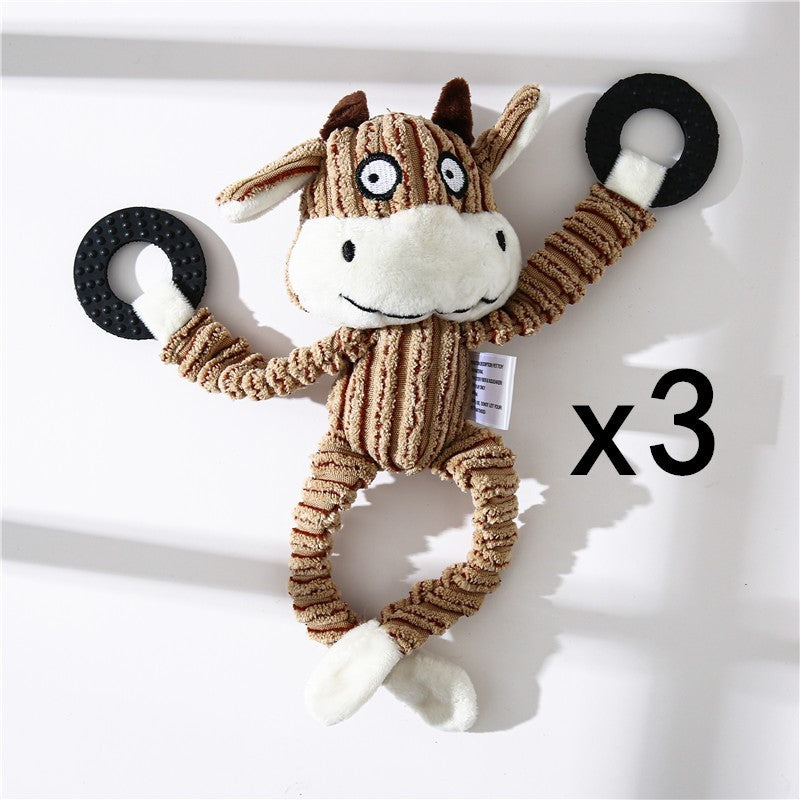 Pet Donkey Shape Chew Toy