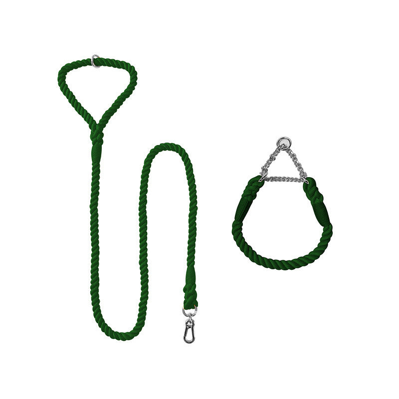 Woven Cotton Pet Dog Leash