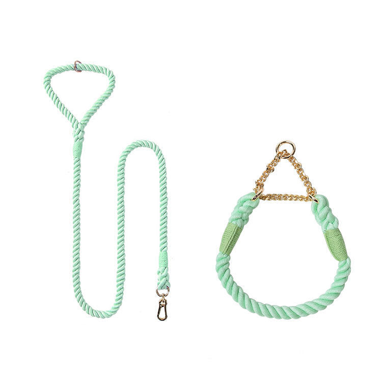 Woven Cotton Pet Dog Leash