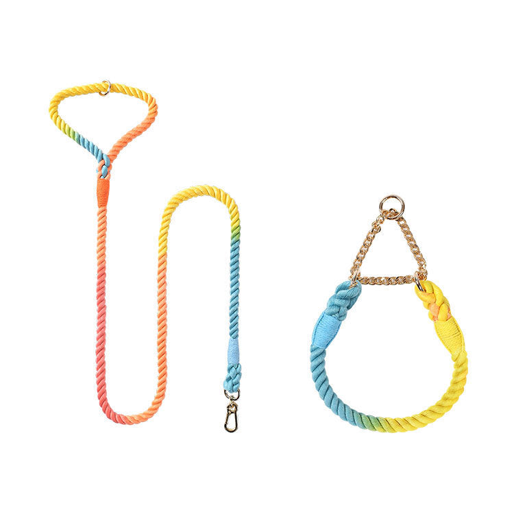 Woven Cotton Pet Dog Leash