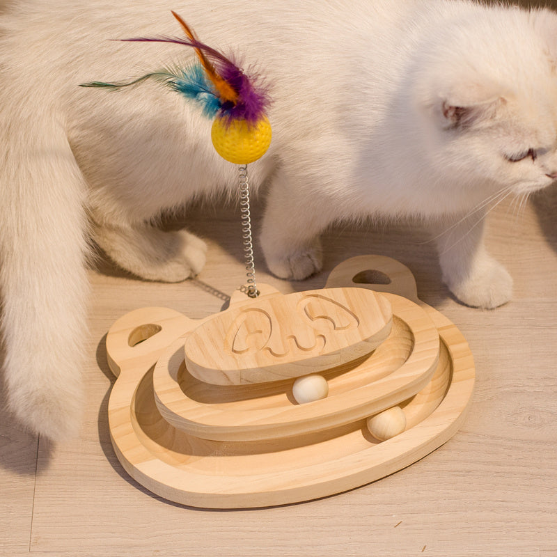 Cat Scratcher Maze Ball Toy