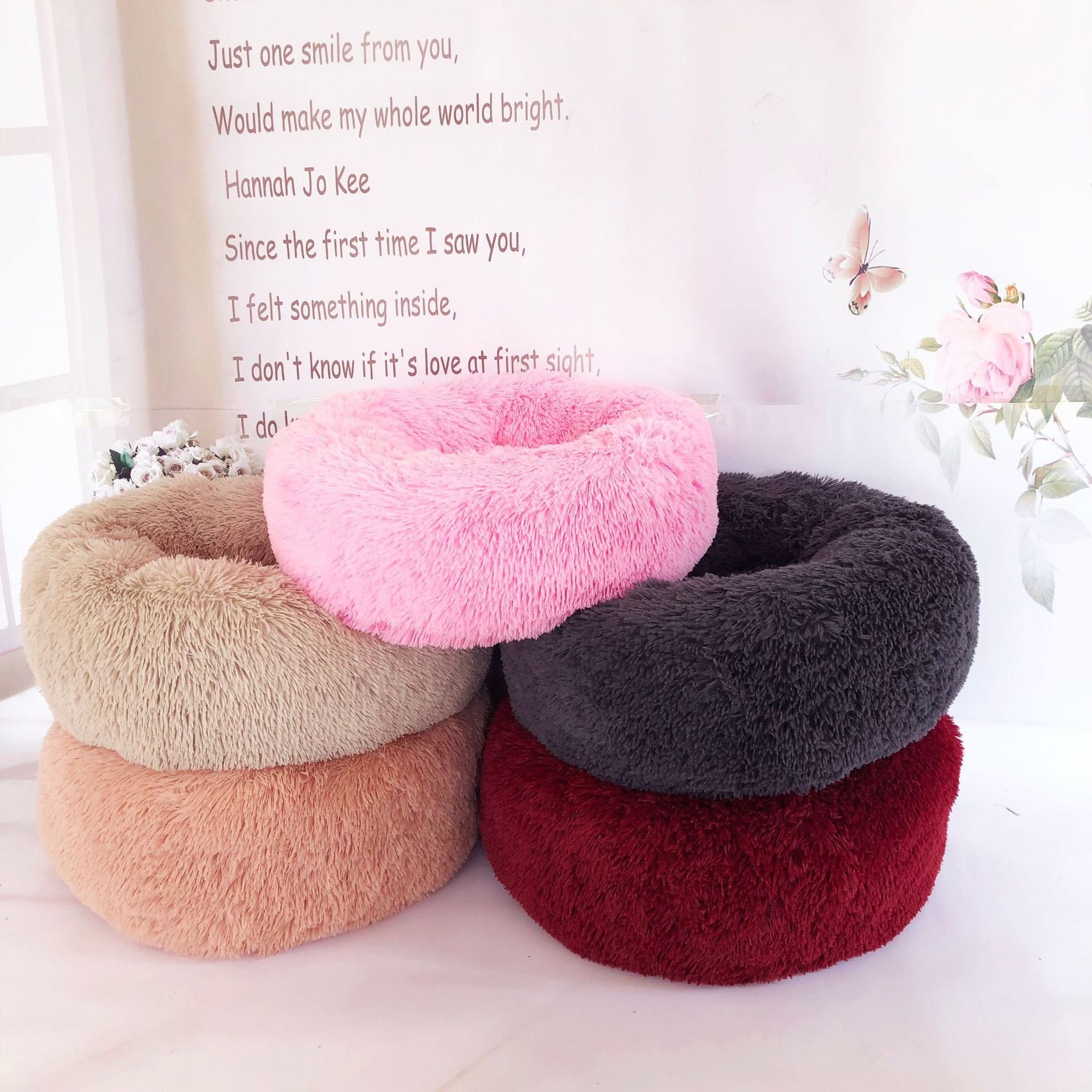 Dog Beds Round Plush