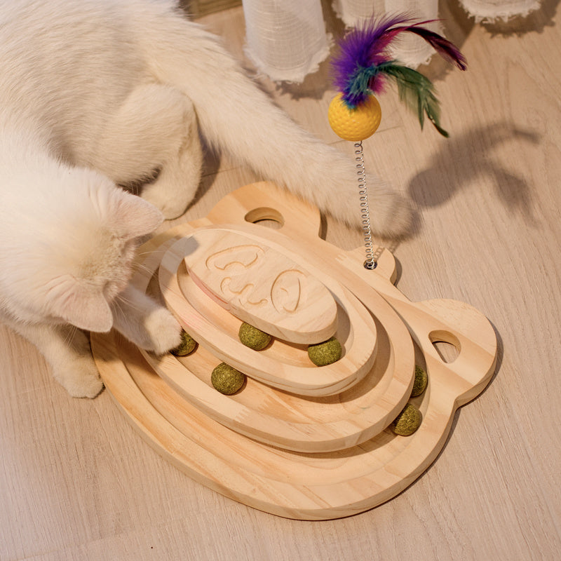 Cat Scratcher Maze Ball Toy