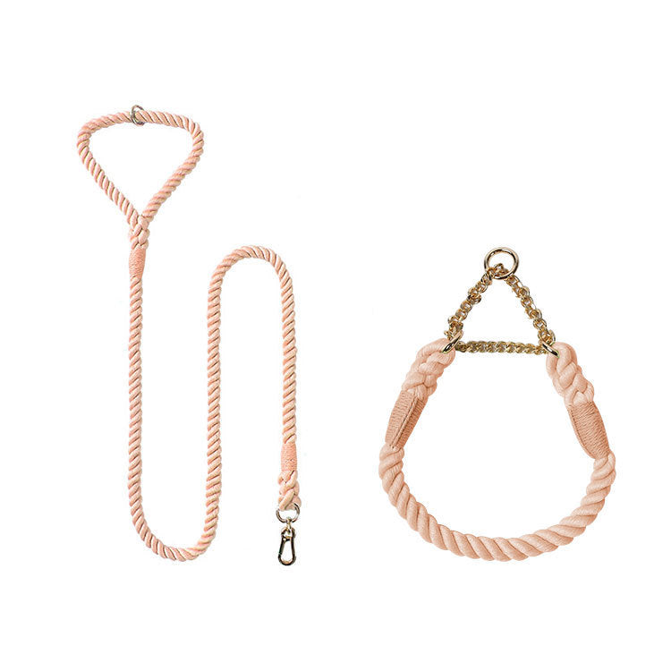 Woven Cotton Pet Dog Leash