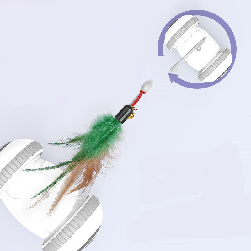 Interactive Cat Toy Pet Feather