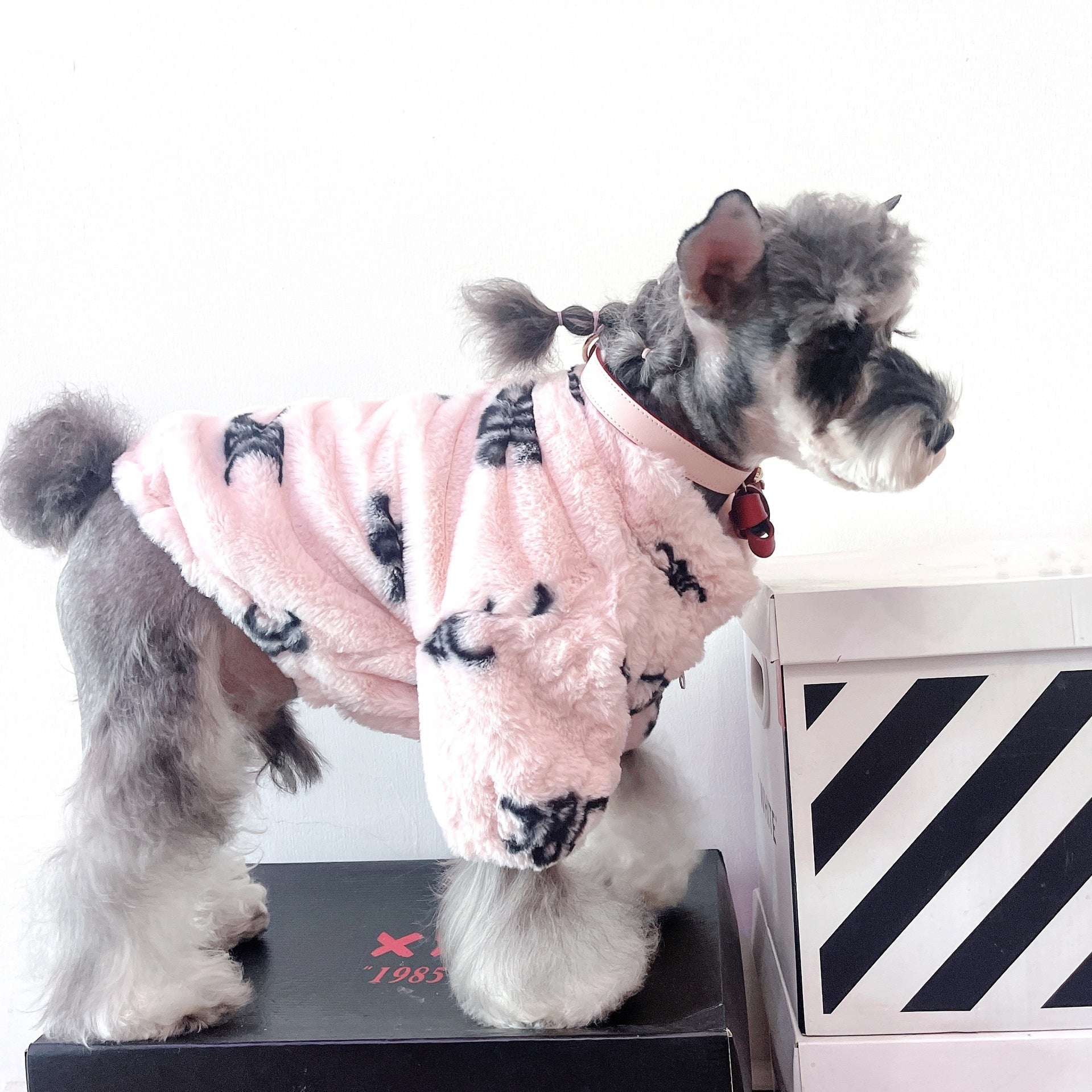 Pet Clothing Fluffy Warm Coat