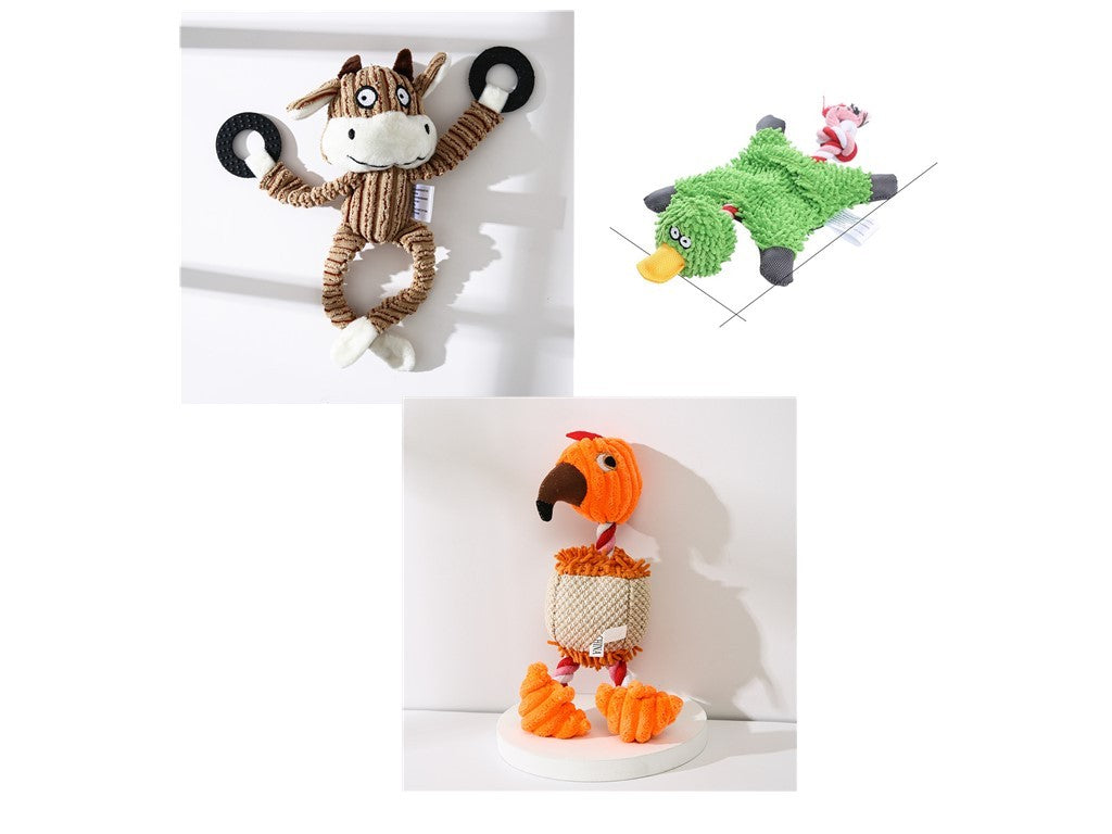 Pet Donkey Shape Chew Toy