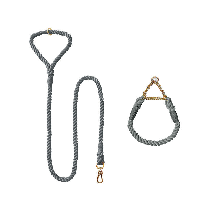 Woven Cotton Pet Dog Leash