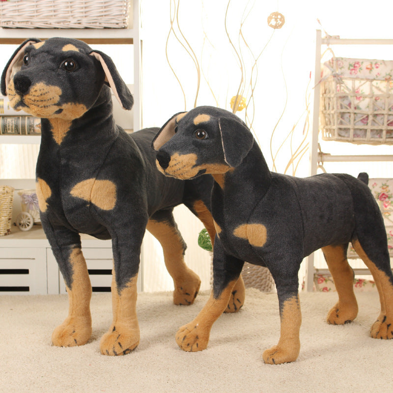 Black Dog Doll Plush Toys