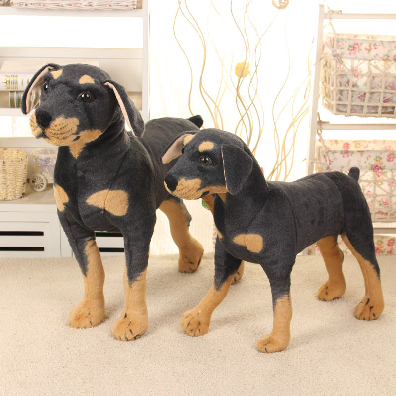 Black Dog Doll Plush Toys