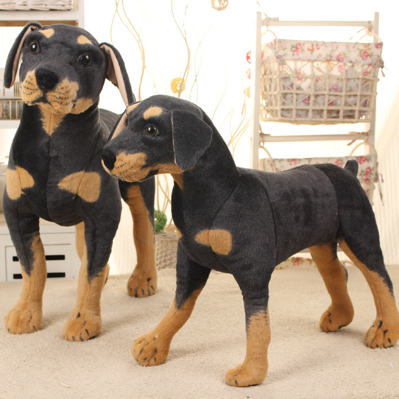 Black Dog Doll Plush Toys