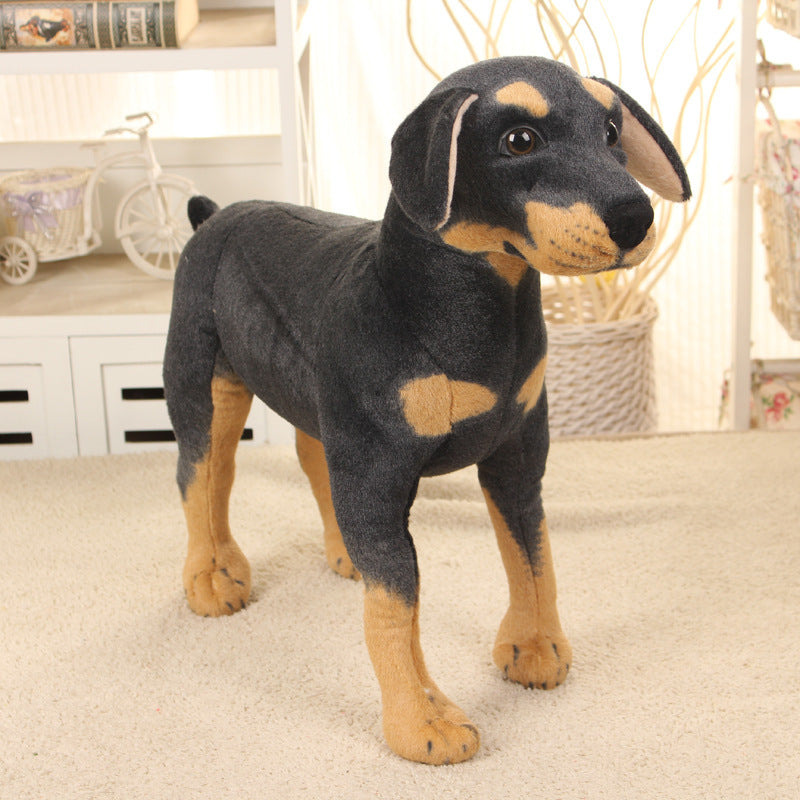 Black Dog Doll Plush Toys