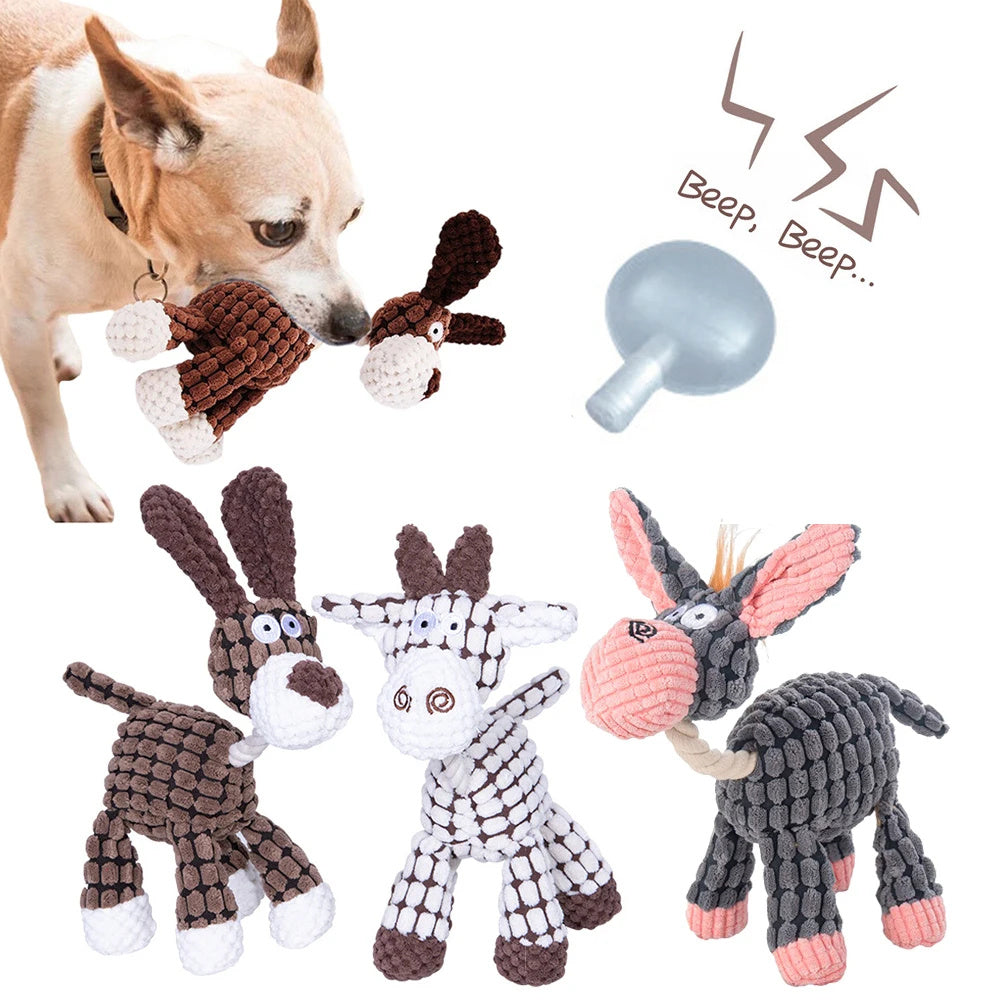 Pet Donkey Shape Chew Toy
