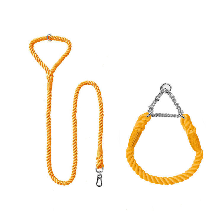 Woven Cotton Pet Dog Leash