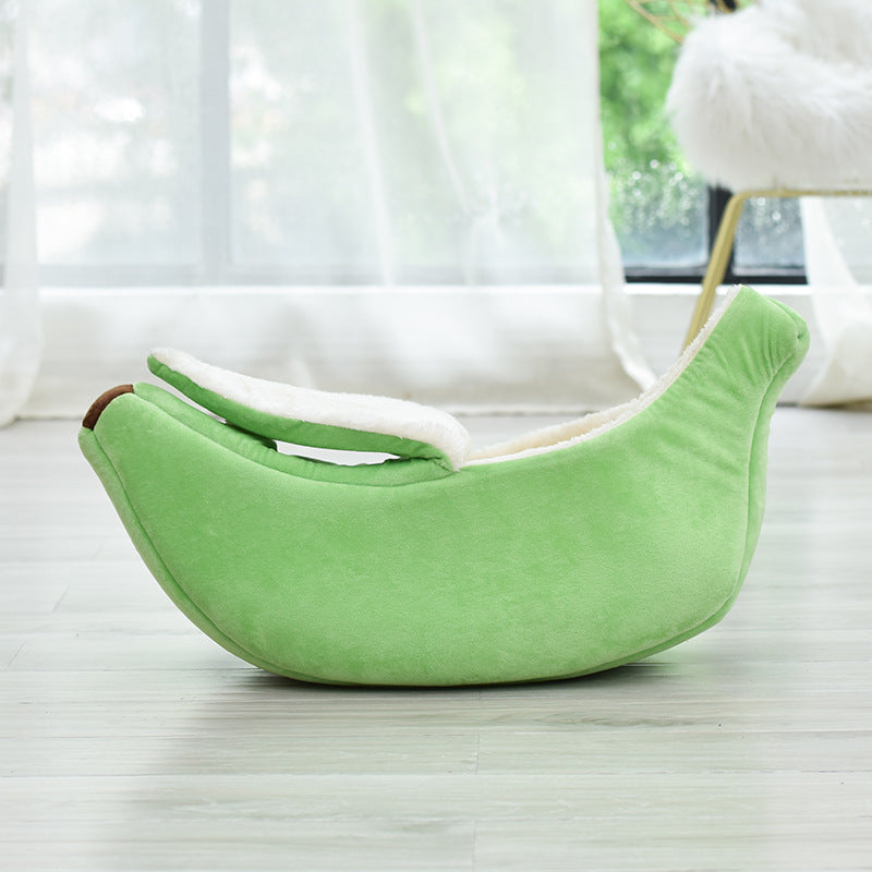 Round Long Hair Cat's Bed