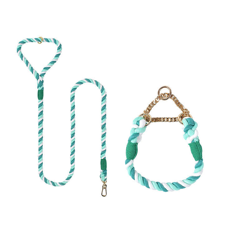 Woven Cotton Pet Dog Leash