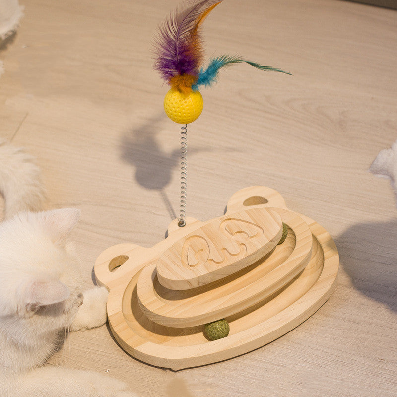 Cat Scratcher Maze Ball Toy