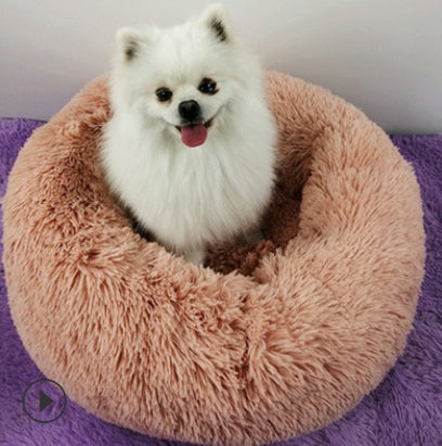 Dog Beds Round Plush