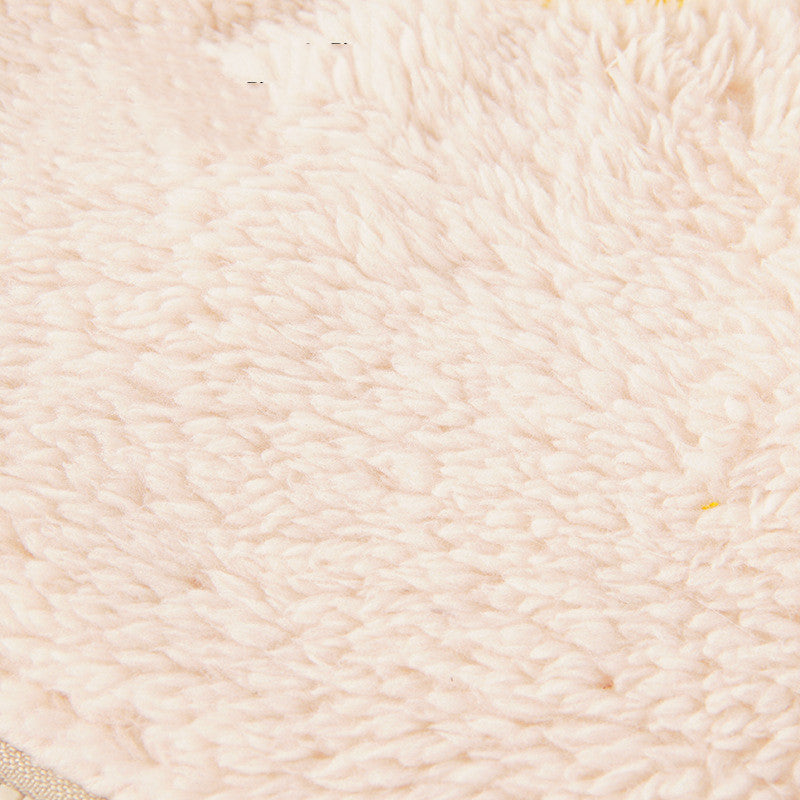 Pet Plush Collar Padded Coat